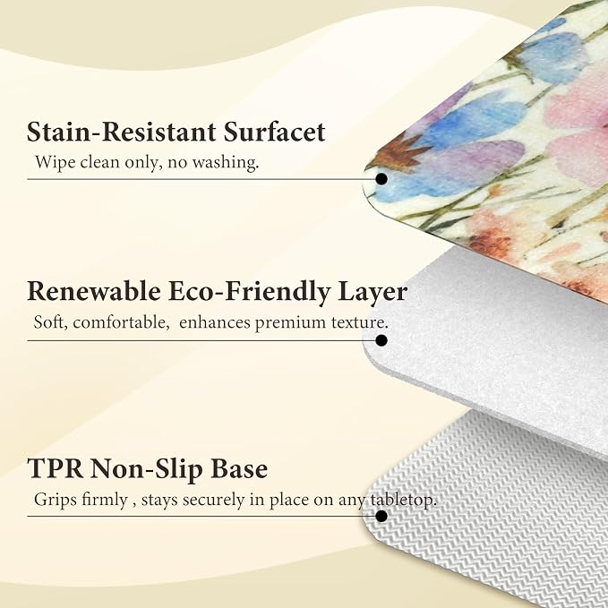 Vinyl Placemats Set of 6-12x17 Inch - Image 4