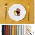 MOSAYT Vinyl Placemats Set of 8-12 X 17 Inch by MOSAYT
