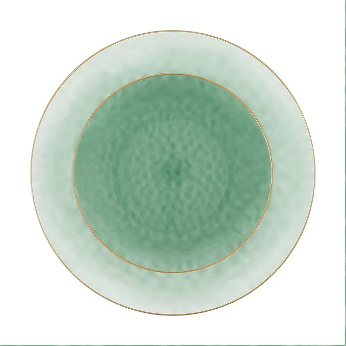 PLASTICPRO 64 Piece Combo Plates Set includes 32-7'' inch Plate & 32-10'' inch - Image 6
