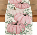 Artoid Mode 210 GSM Fall Table Runner 13x108 Inch Home Party Decor | Pink by ArtoidMode