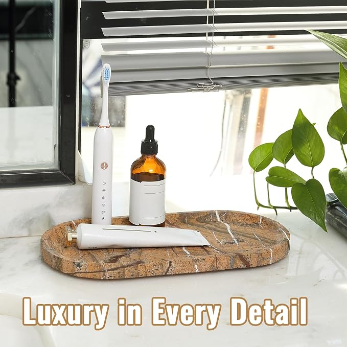 Indian Natural Marble Decorative Tray, Catchall - Image 7