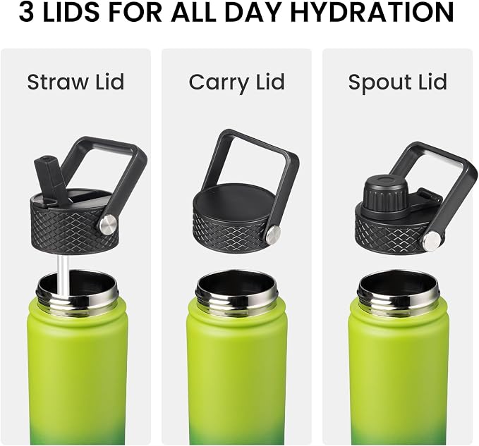 Konokyo 22 oz Insulated Stainless Steel Water Bottle - Image 4