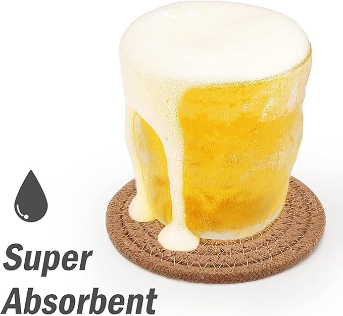 ABenkle 8 Pcs Drink Coasters - Image 3