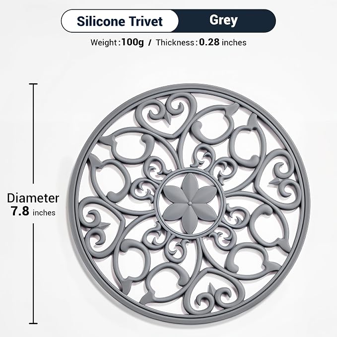 SMARTAKE 3 Set Silicone Trivet Mats - Image 2