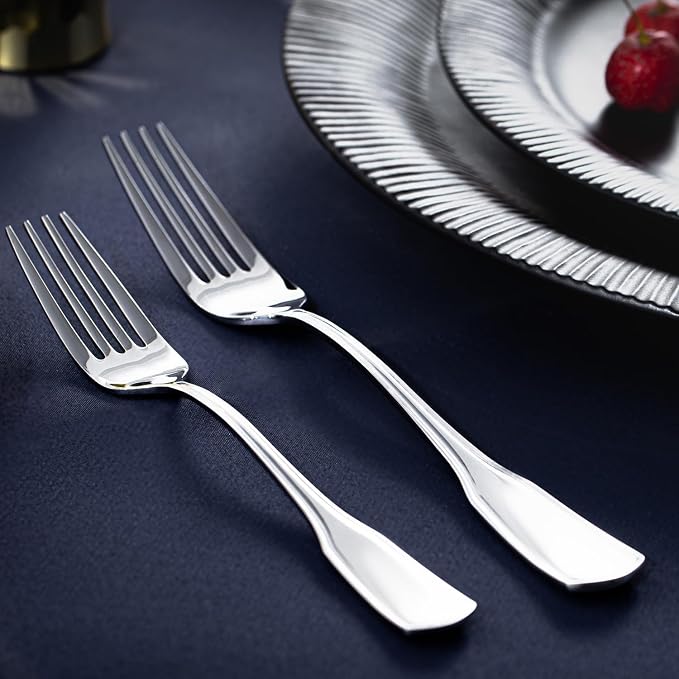 30 Piece Silverware Set for 6, 18/10 Stainless Steel | 18/10 Stainless Steel - Image 4