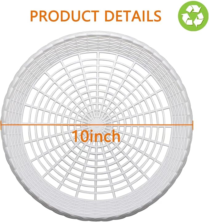 Paper Plate Holders, 8 Packs 10 Inch paper plate holders reusable Plastic Heavy - Image 2