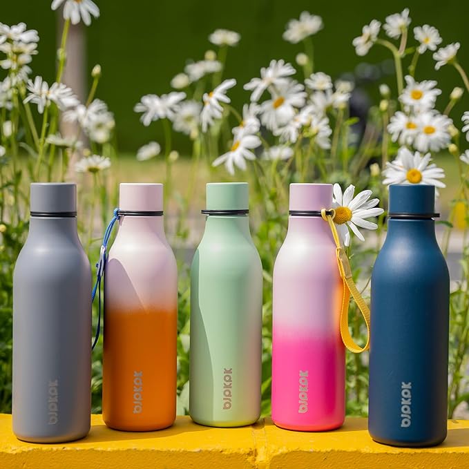 BJPKPK 18oz Insulated Water Bottle, Stainless Steel Bottle - Image 6