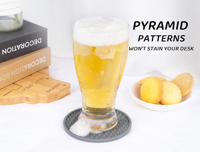 Coasters for Drinks 6 Pack Drinking Coasters - Image 3