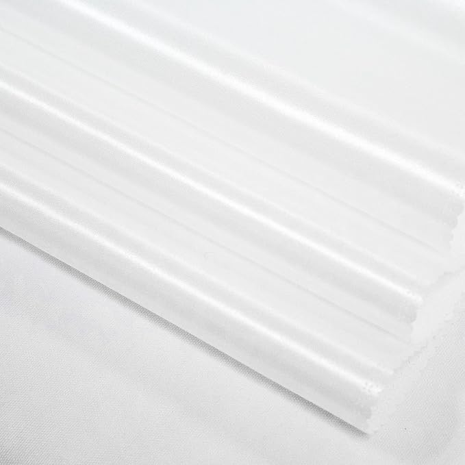 White Table Runners, 12x108 Inches, 6 Pack | Satin, Silk and Smooth Fabric - Image 4