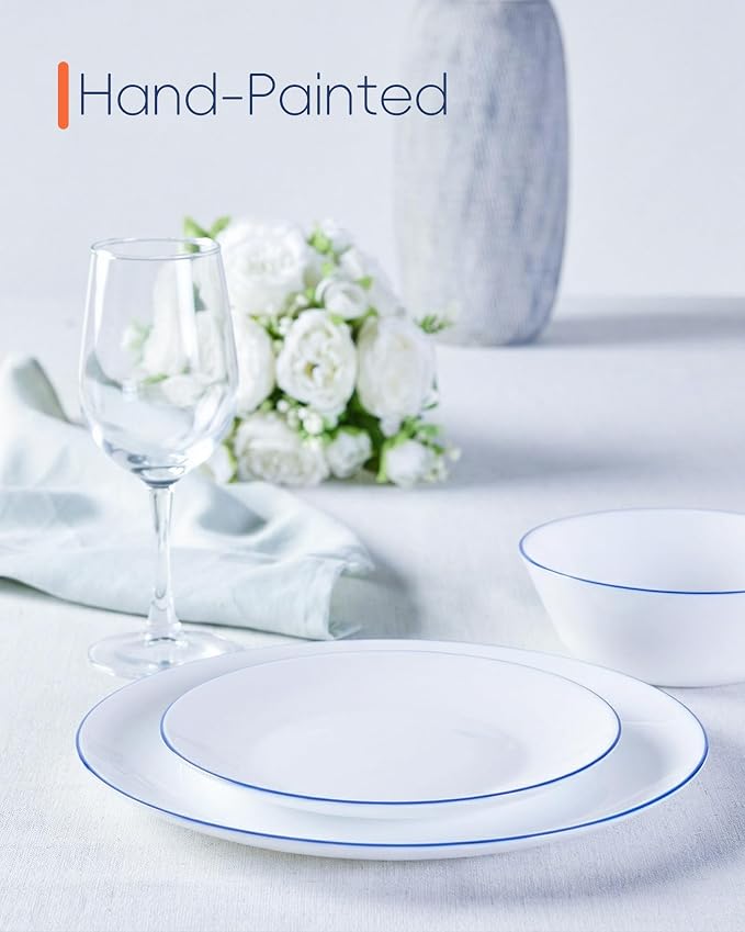 10.5 Inch Dinner Plate Set of 6, suitable - Image 2
