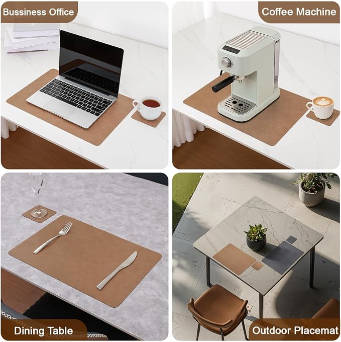 Vinyl Placemats Set of 4, Dual Sided Place Mats - Image 6