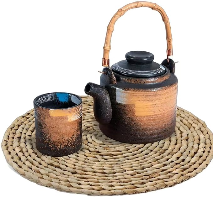 6Pcs 12" Round Woven Rattan Placemats, Natural Hand-Woven Water Hyacinth - Image 6