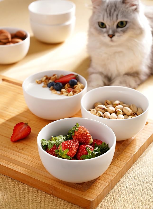 Sweese 10 Oz Porcelain Bowls Set of 6 - Image 3