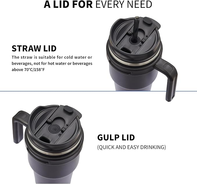 20 oz Insulated Travel Coffee Mug Tumbler - Image 2