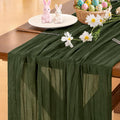 Cheesecloth Table Runner Summer Boho Wedding Birthday Party Home Decor | Olive by Socomi