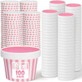 Fulmoon 100 Pack Paper Soup Containers by Fulmoon
