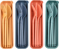 Camping Utensils Set, Reusable Utensils Set by CUNTAUK