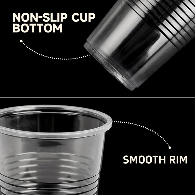 YEEHAW 9 oz Plastic Cups, 500 Pack - Image 6