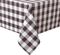 Checkered Square Tablecloth by Hiasan