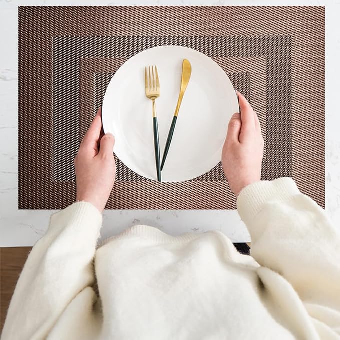 PIGCHCY Durable Plastic Placemats - Image 6