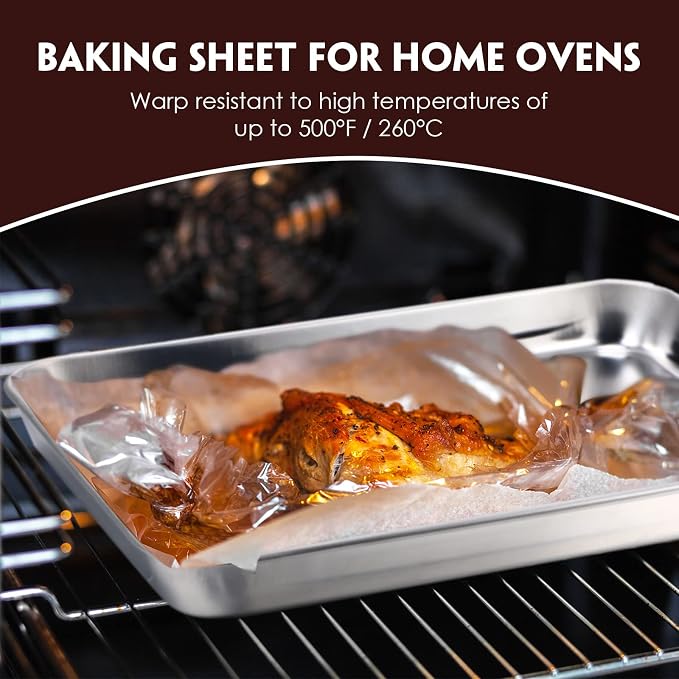 Zopeal 12 Pcs Metal Serving Trays - Image 4