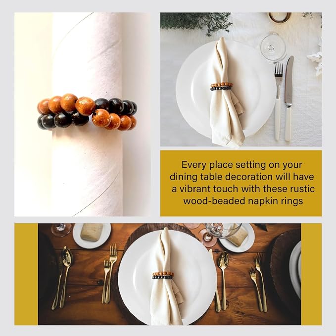 Napkin Rings Set of 6 - Image 7