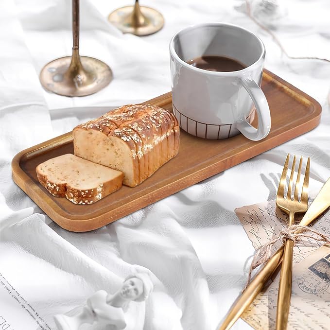 Acacia Wood Serving Platters and Trays - Image 6