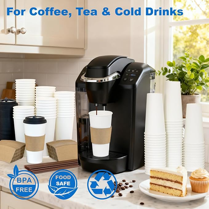 20 oz 500 Pack Coffee Cups - Image 2