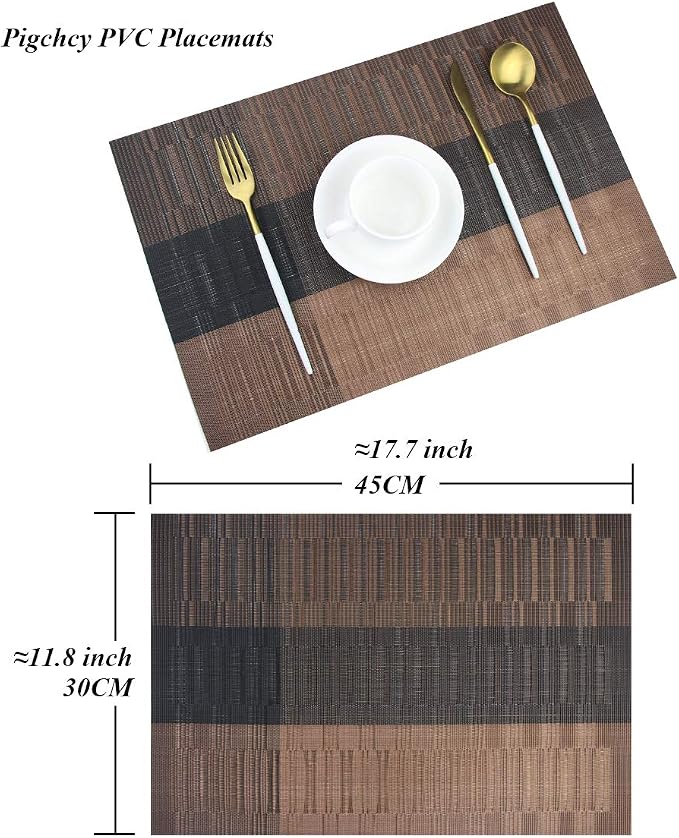 PIGCHCY Placemats, Durable Placemats - Image 2