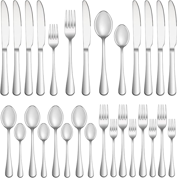 20 Piece Silverware Set Service by MUTNITT