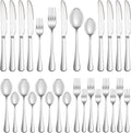20 Piece Silverware Set Service by MUTNITT