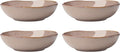 Oneida Dinnerware Set, Organic Shades Clay Pasta Bowls, Service by Oneida