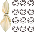 Black Napkin Rings by FORESRUM