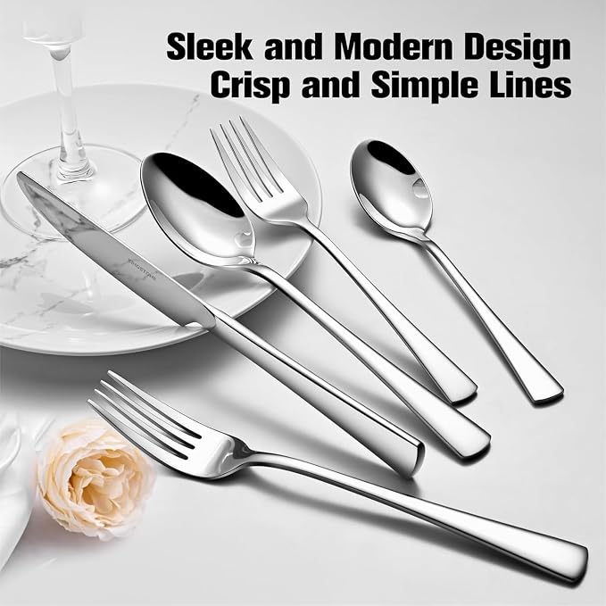 45 Piece Silverware Set for 8 - Image 4