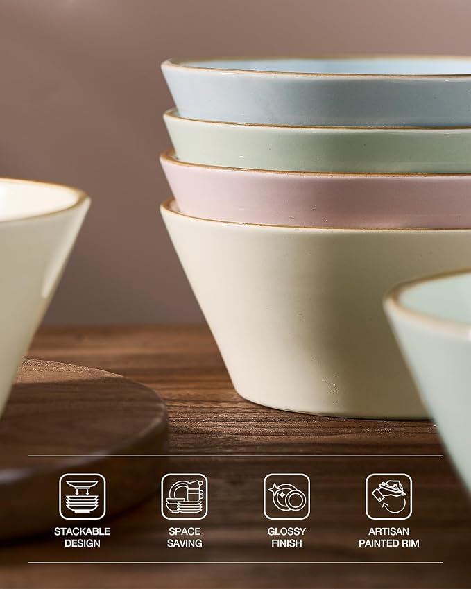 Famiware Saturn Stoneware Dishes Dinnerware Set - Image 5