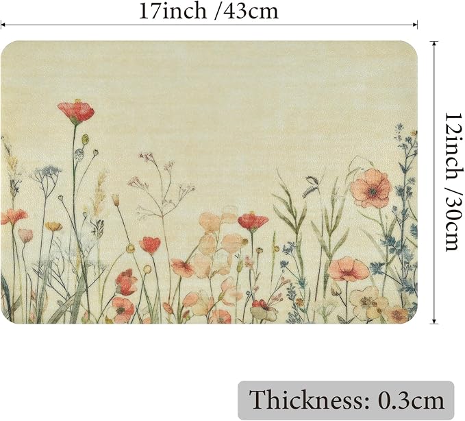 Vinyl Placemats Set of 8-12x17 Inch - Image 8