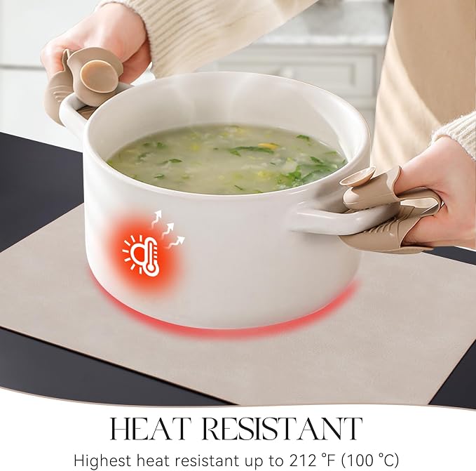 MOSAYT Vinyl Placemats Set of 8-12 X 17 Inch - Image 3