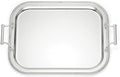 Reed & Barton Silverplate Rectangular Serving Tray, Coffee Table Decor | mirror by ReedBarton