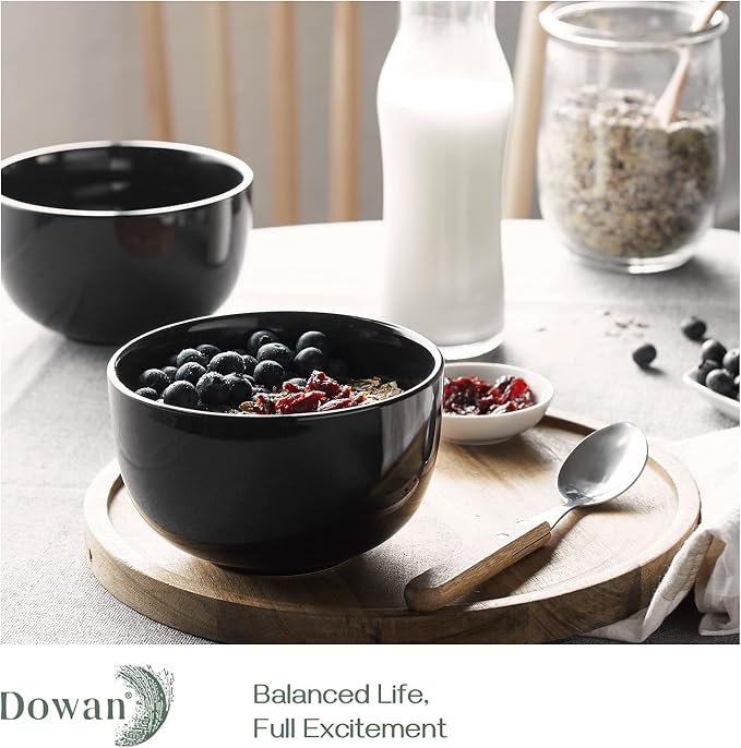 DOWAN 5.8" Deep Soup Bowls & Cereal Bowls - Image 2