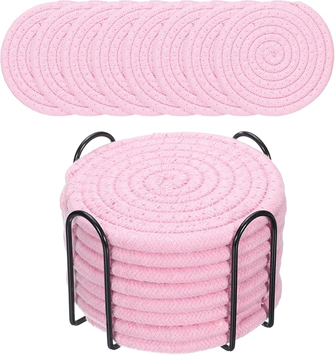 uxcell 8 Pcs Drink Coasters by uxcell