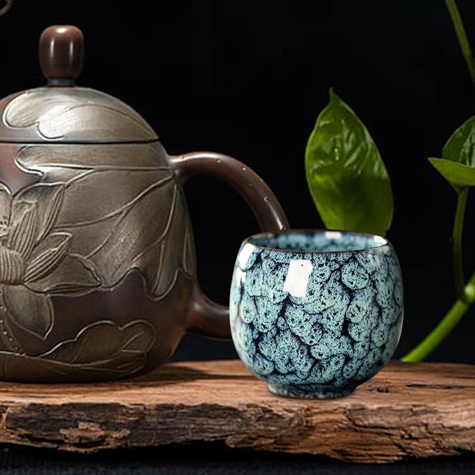 3X Ceramic Mug Teacup Kitchen Utensils Coffee Mug Infuser Handmade Ceramic - Image 5