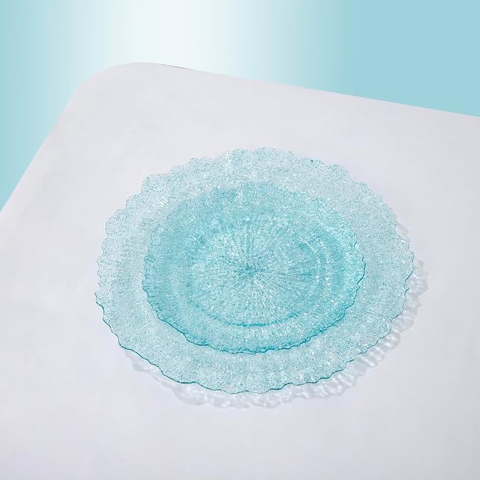 U-QE 60PCS Clear Blue Plates - Image 6