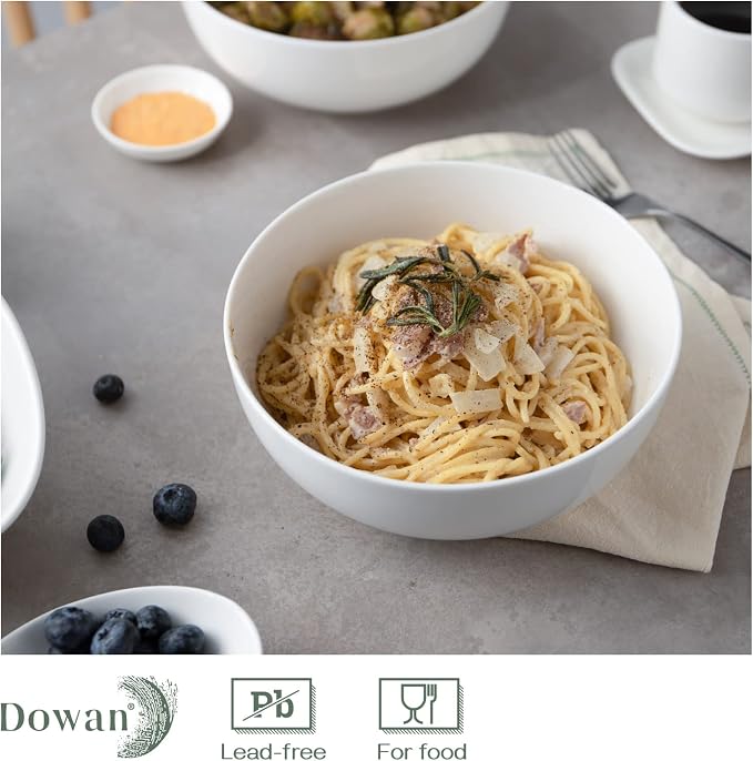 DOWAN Salad Bowls, Large Pho Bowls, Side Dishes, Kitchen Decor, Microwave & - Image 6
