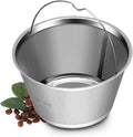 Reusable Stainless Steel Basket Coffee Filters, Fits Mr Coffee 4~5 Cup | 304 by RUOYING