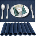 Placemats Set of 8, Heat and Stain Resistant Indoor/Outdoor Place mats by BxzanDya-LifeSmartMaker