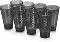 BPA-Free Plastic Tumblers 8 Pack | Reusable Dishwasher Safe | Stackable by AKMQYM