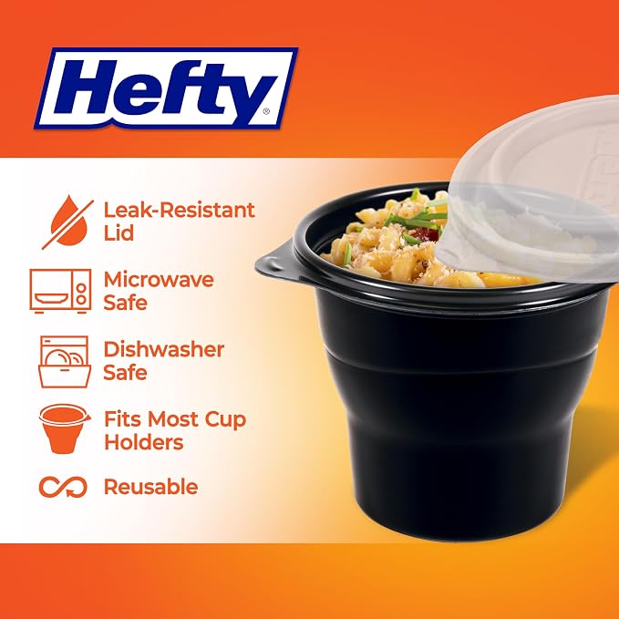 Hefty Multi-Purpose Plastic Cups - Image 4