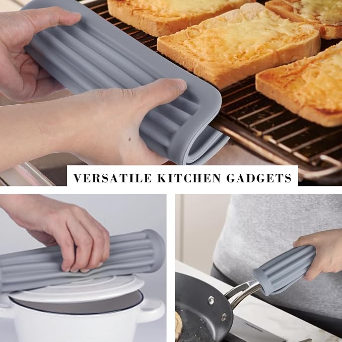 4 PCS Silicone Trivet for Hot Dishes, Hot Pads Trivets Mat for Hot Pots and Pans - Image 4