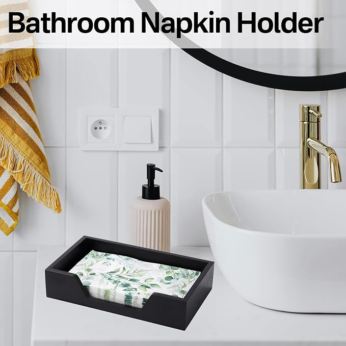 Guest Towel Napkin Holder, Disposable Hand Towel Holder - Image 4