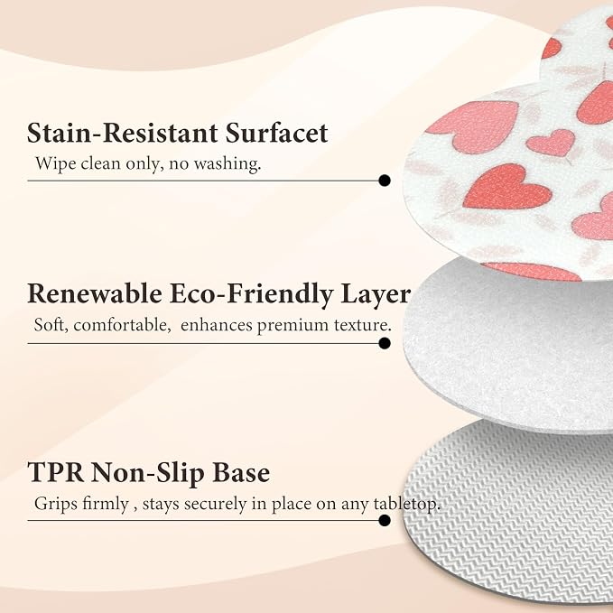 Vinyl Placemats Set of 4-12x17 Inch - Image 4